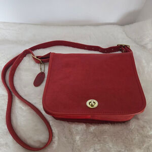 Women's American Classics Red Leather Crossbody Bag